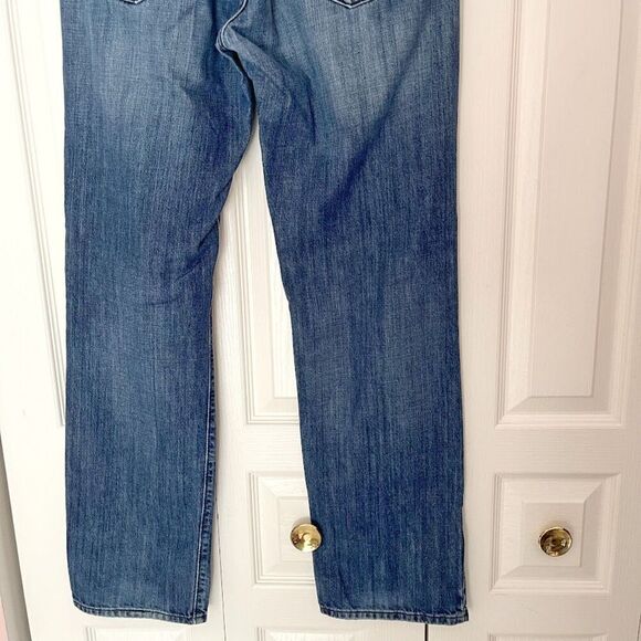 Boss Hugo Boss KANSAS 50245066 Regular Straight Medium Wash Cotton Denim Jeans - Picture 7 of 15